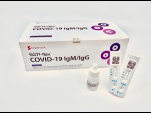 BEST LAB-How to use of Corona Virus test kitSGTi flex COVID 19 IgM IgG
