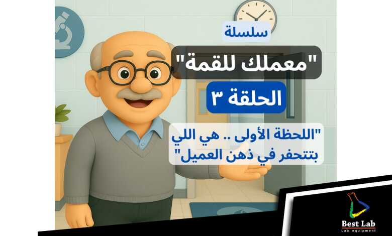 الانطباع الاول بيحدد نجاح معملك من عدمه.