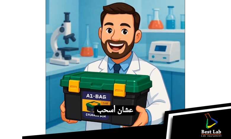 شنطة سحب العينات من شركة بست لاب للعينات المنزلية شنطة مناسبة جدا بتاخد كل اللي محتاجه #عينات_منزلية