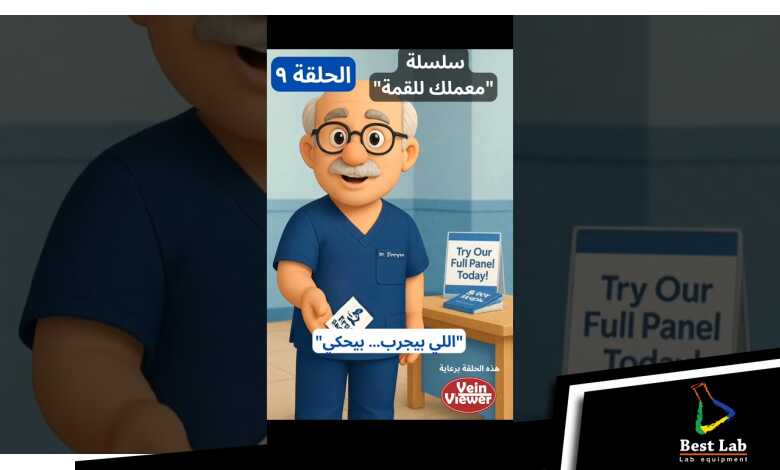 الحلقة التاسعة - سلسلة "معملك للقمة" اول سلسلة تسويقية متخصصة لمعامل التحاليل الطبية باللغة العربية.