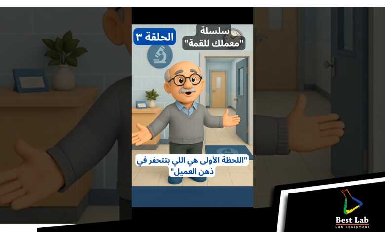 الحلقة الثالثة - سلسلة "معملك للقمة" اول سلسلة تسويقية متخصصة لمعامل التحاليل الطبية باللغة العربية.