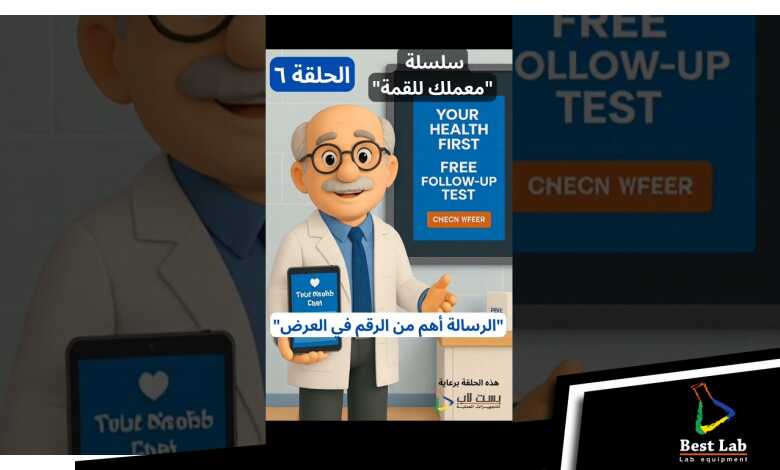 الحلقة السادسة - سلسلة "معملك للقمة" اول سلسلة تسويقية متخصصة لمعامل التحاليل الطبية باللغة العربية.