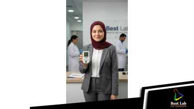 جهاز قياس الهيموجلوبين AllTest – دقة وسهولة في التحليل